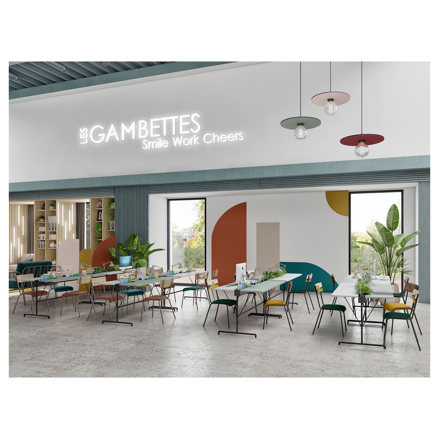 Tables de jardin retro-design - Les Gambettes
